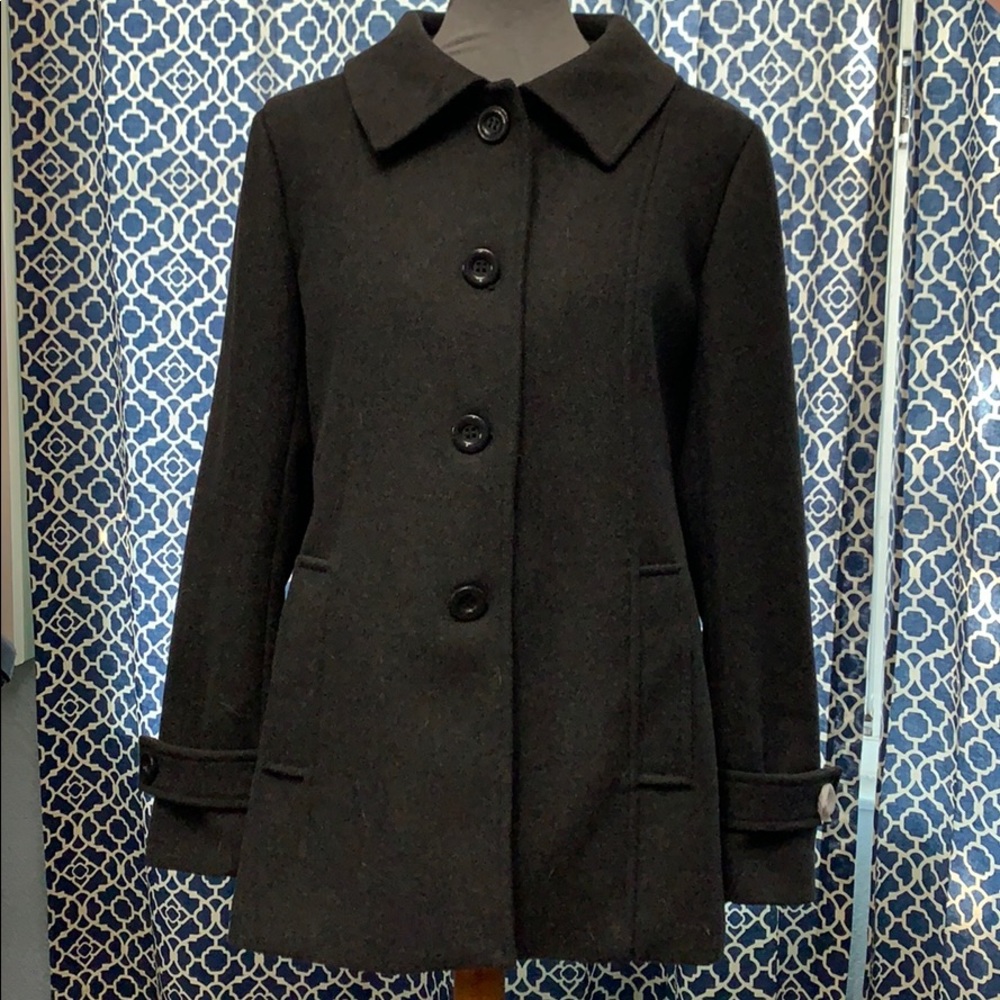 Haute edition women’s will blended coat charcoal L